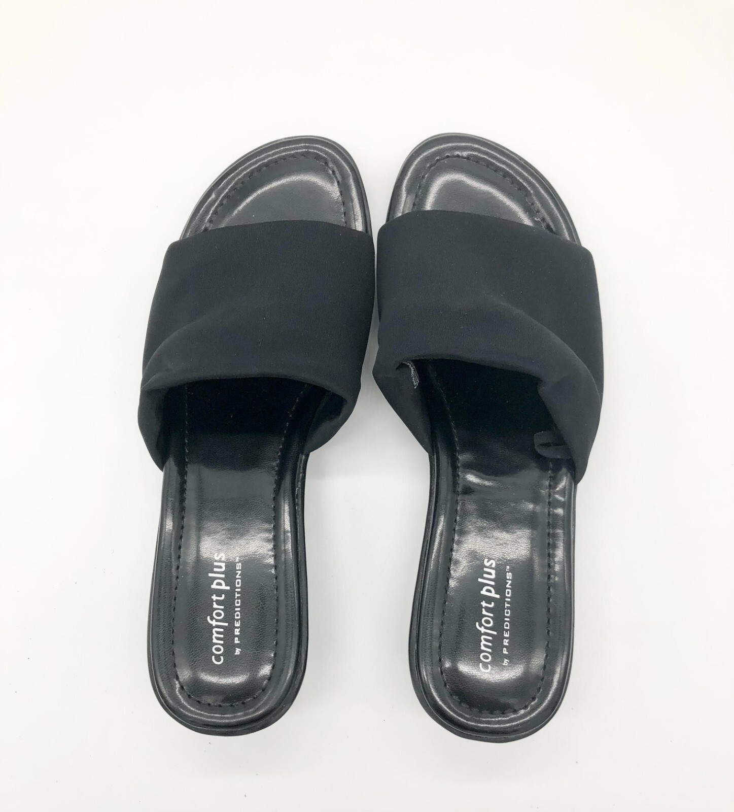 comfort plus by predictions black sandals