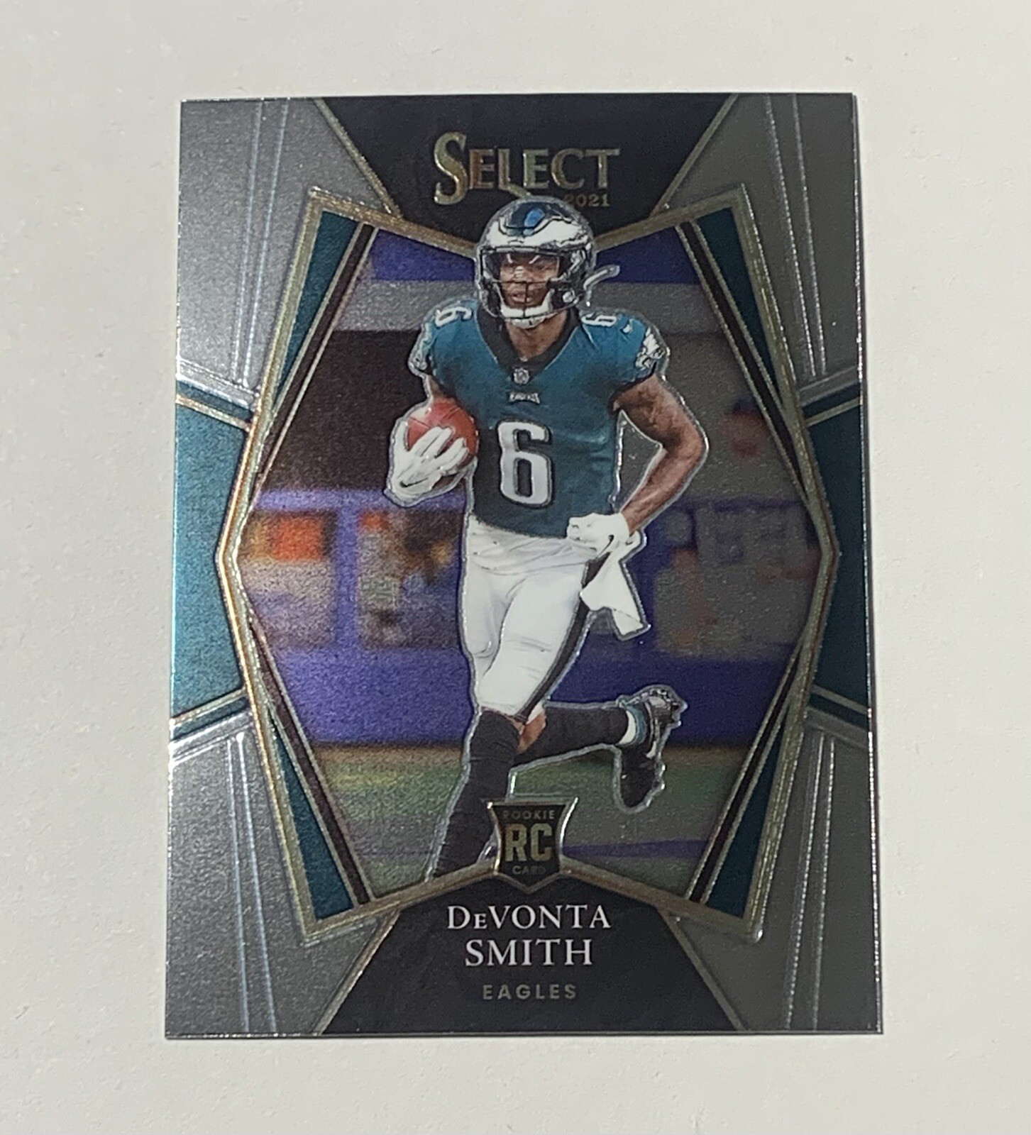 2021 Panini Select DeVonta Smith Premier Level RC #149 Philadelphia Eagles