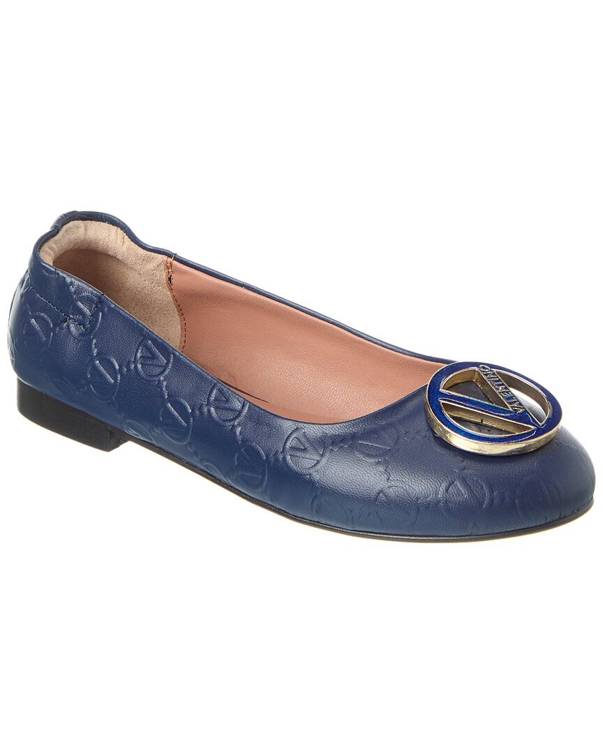 Valentino By Mario Valentino Женская кожаная обувь на плоской подошве Calliope 36090₽