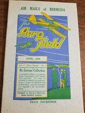 U.K.- " The Aero Field" Magazine 1940 April Issue- 44 pgs
