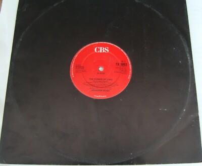 JENNIFER RUSH   The Power of Love /Come Give me your hand  CBS