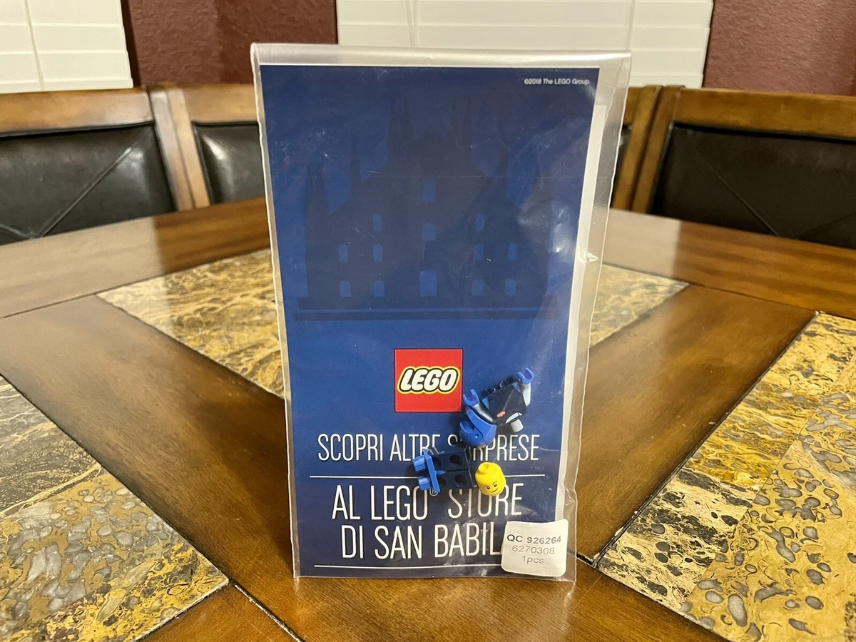LEGO BUGATTI CHIRON DRIVER SAN BABILA STORE EXCLUSIVE 42083 SDCC MINIFIGURE ONLY