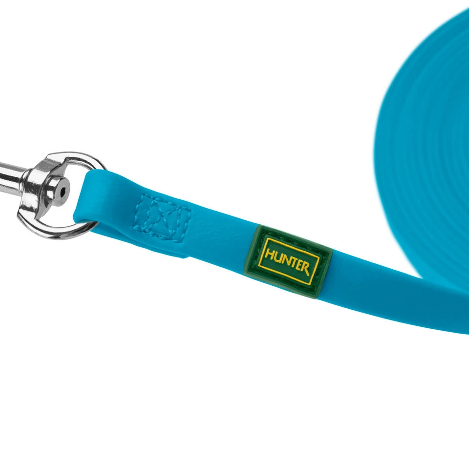 Hunter Suchleine Convenience türkis für Hundesport & Jagd, reißfest, langlebig - Bild 3 von 4