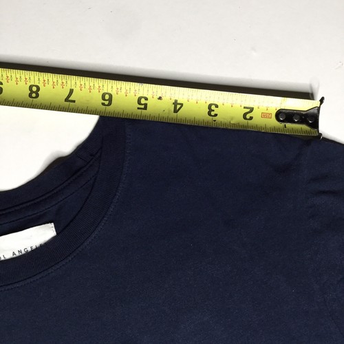 Sol Angeles Med. Blue Men T-Shirt Beach Moon Island Palm Trees Sea Single Stitch - Picture 8 of 20