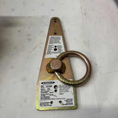 Werner A216400 Steel Bull Ring Anchorage Connector