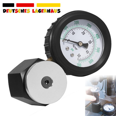 66834 Universell Mini Ventilfeder Druckprüfer Manometer 0-700 PSI, 0-50 kg/cm2