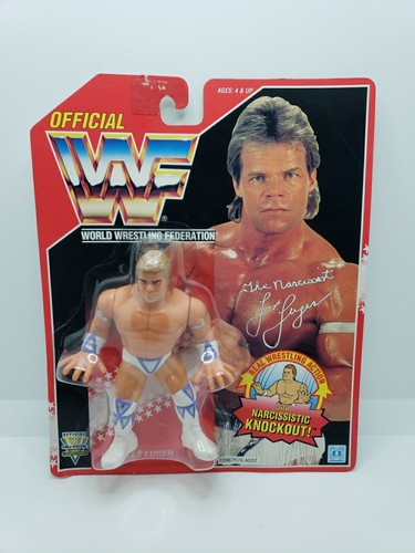 Hasbro WWF Lex Luger Action Figure 1993 Vintage Se...