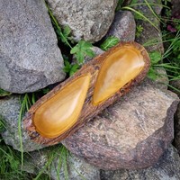 Budawi® Mangoholz Schale Ca. 40 Cm Obstschale Snackschale Rustikal Dekoschale