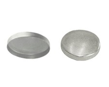 144 QTY: C.S.Osborne Aluminum Button Shells, Size 40- 1" diam. WSHA40-1 (77332)