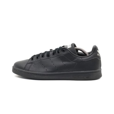 adidas Damen Stan Smith Sneaker Schwarz Leder Low-Top Komfort-Innensohle EU 38 