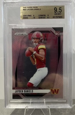 Jayden Daniels Rookie - 2024 Prizm #347 - BGS 9.5 - Bild 1 von 2