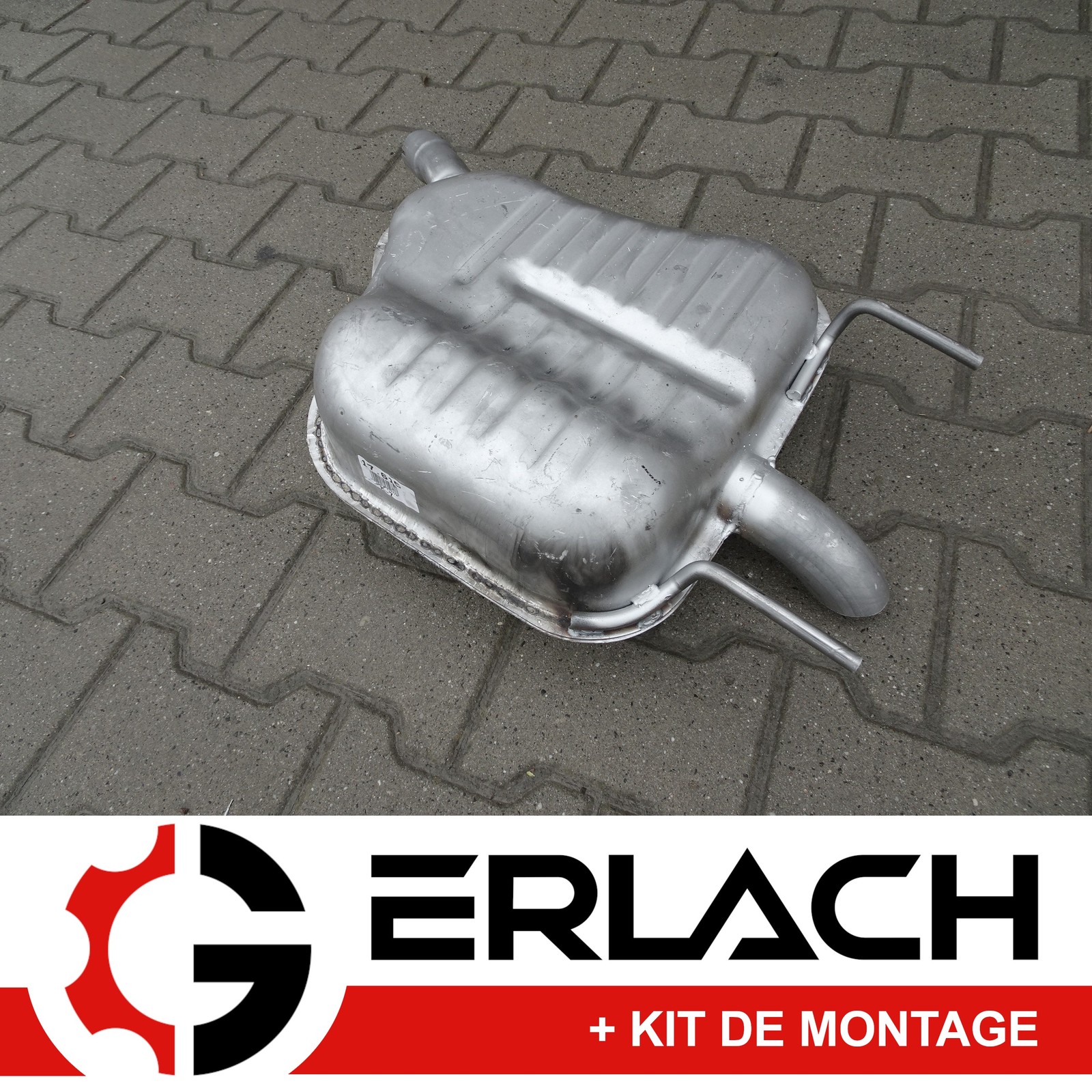 Silencieux arriere Opel Vectra C 1.6 1.8 16V pour controle technique conforme