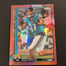 Topps Chrome 2025 Tim Patrick #96 Insert Jacksonville Jaguars NFL Football