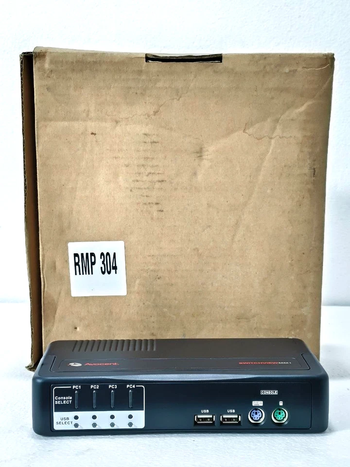NEW | AVOCENT MM1 4SVPUA10 SWITCHVIEW WITH FULL KIT FREE SHIPPING - Image 2 of 4