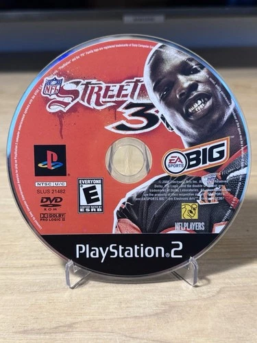 NFL Street 3 PlayStation 2 PS2, Disc Only