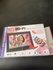 Sylvania 10  Wi-Fi Digital Photo Frame High Resolution - Mobile App Driven