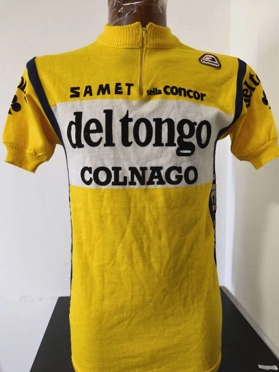 Maillot Vintage Eroica Colnago Iridata – Laine 50%, Taille S