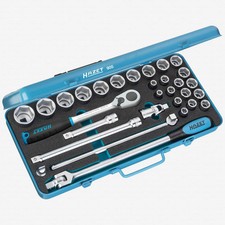 Hazet 905 1/2" Metric Socket Set, 8 - 32 mm, 30 Pieces