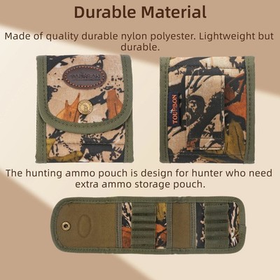 Rifle Cartridges Pouch 410GA Ammunition Wallet 45-70 Bullets Belt Case