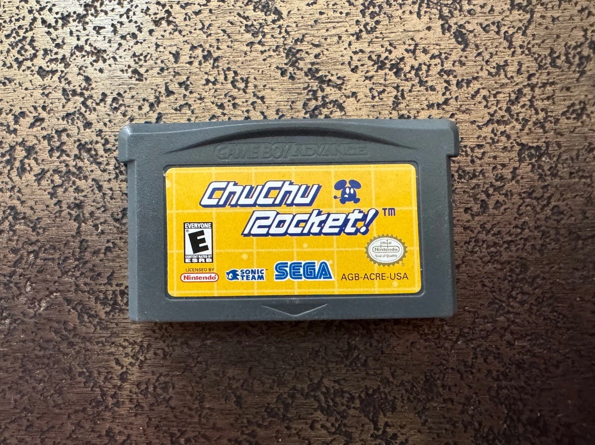 Jeu Game Boy Advance ChuChu Rocket! - Version Française, Sorti En 2003 - En Bon état
