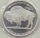 Buffalo Nickel Style  5-Troy oz  .999 Silver Round