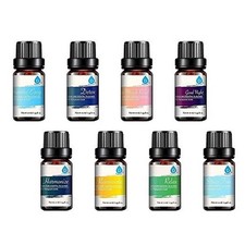 8 Pack of 100 Pure Essential Aromatherapy Oils