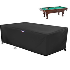 7/8/9 Feet Pool Table Cover, Billiard Table Cover for 8FT Snooker Billiard Po...