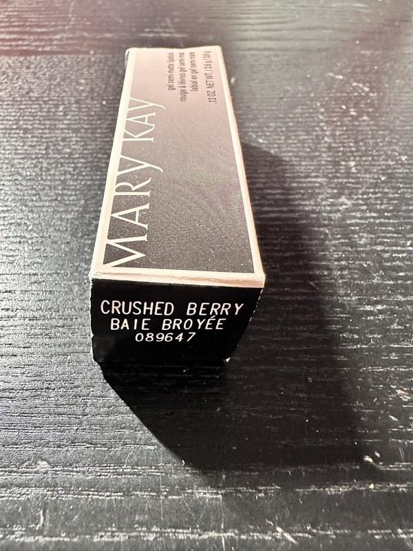 Mary Kay crushed Berry gel semi matte lipstick NEW 