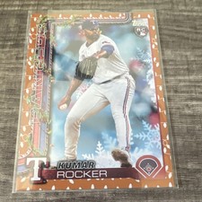 Topps 2024 Holiday Kumar Rocker Rookie H148 Texas Rangers Baseball Card