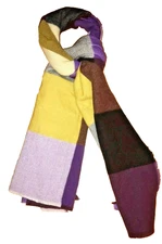 Women’s Scarf  Multi-Tri Colors Acrylic Scarf, Blanket or Shaw NWT!!!