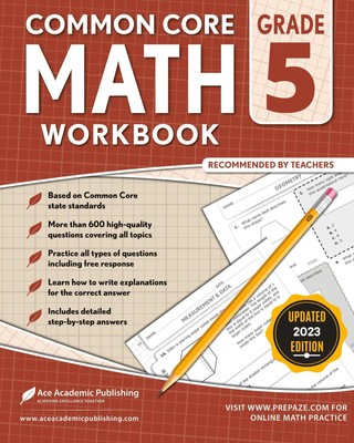 Common Core Math Workbook Grade 5 Ace Academic Publishing Taschenbuch Englisch