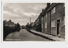 Yorkshire. Main Street, Swanland.