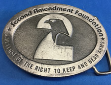 Second Amendment Foundation - Right To Bear Arms Gun Rights Belt Buckle