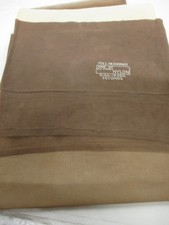 1 PR VINTAGE UNBRANDED SEAMED FULL FASHION SHEER NYLON STOCKINGS 9 1/2 M BEIG