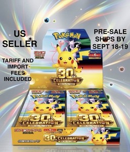 Japanese 30th Anniversary Pokemon | eBay