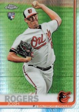 2019 Topps Chrome - Josh Rogers #121 Prism Refractor (RC)