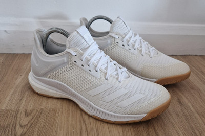 Adidas Crazyflight X Sneaker UK 6,5 EU 40 Weiß D97831 Indoor Boost Court 