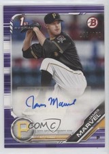 2019 Bowman Prospect Auto Purple 125/250 James Marvel #PA-JM Auto 0c6