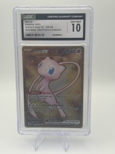 Mew ex CGC 10 Gemme Mint 151 UPC Carta Metallo 205/165 2023 Pokemon Inglese
