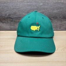 Masters Hat Cap Snap Back Green Augusta Natio...