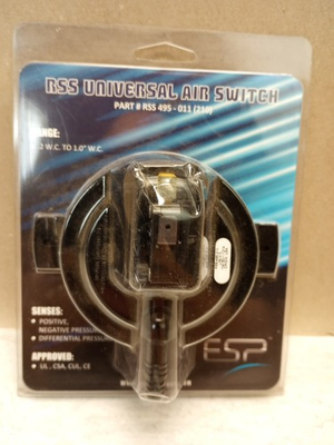 #ad ESP Cleveland Controls RSS 495 011 Field Adjustable Pressure Switch $29.95