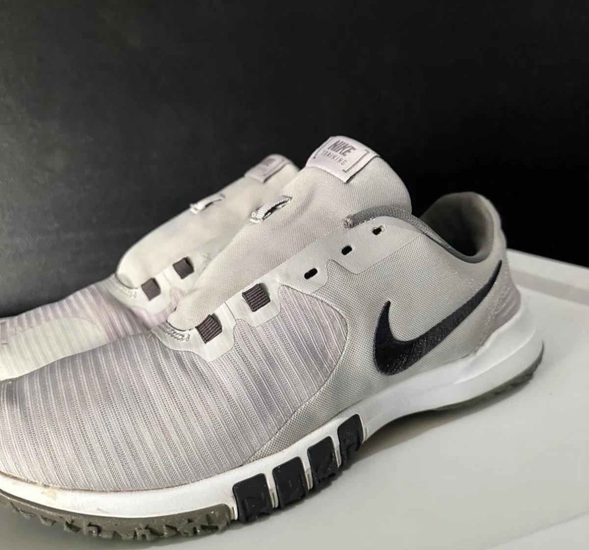 Nike Flex Control 4 Light Smoke Grey White Black Men\'s Size 7 Women\'s 8.5 NIB Nike-Mens-Flex-Control-Tr4-  main image 3