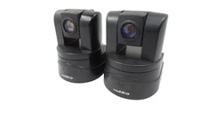 Lot of 2 vaddio Clearview HD-18 PTZ Camera Conferencing Streaming