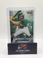 2025 Bowman's Best #31 Jacob Wilson Athletics RC Lazer Refractor /350