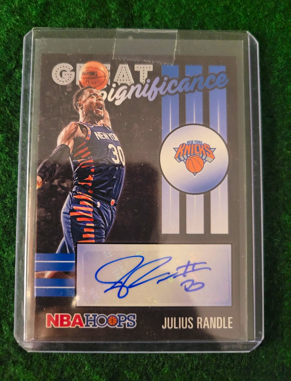 Panini Hoops 2020-21 Great Significance Julius Randle Auto Knicks #GS-JRA