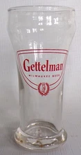 Gettelman Milwaukee Beer, Milwaukee,  Wis. sham pilsner beer glass