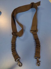 High Quality Tactical Two Point Bungee Sling Gun Rifle Strap 2 Swivel Military