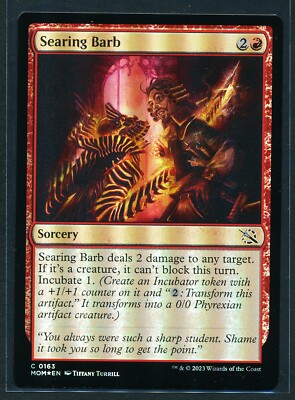 Searing Barb - Foil - Magic MTG 2023 March of the Machine NM/M