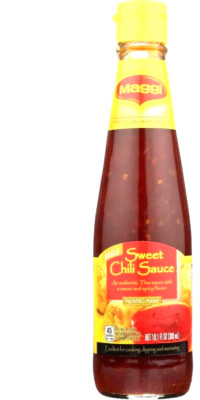 Maggi Sweet Chili Sauce Mild, No Msg Added 10.1 oz ( Pack of 12 )~11/20/2026