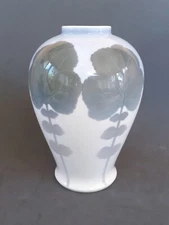 Vintage Royal Copenhagen 312-53 porcelain vase, 8.5 inches